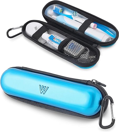 Miniatura 8 de Wilken - Funda para cepillos de dientes eléctricos  Estuche de viaje universal  Carcasa termoplástica sin olor  Compatible con Oral B, Sonicare y