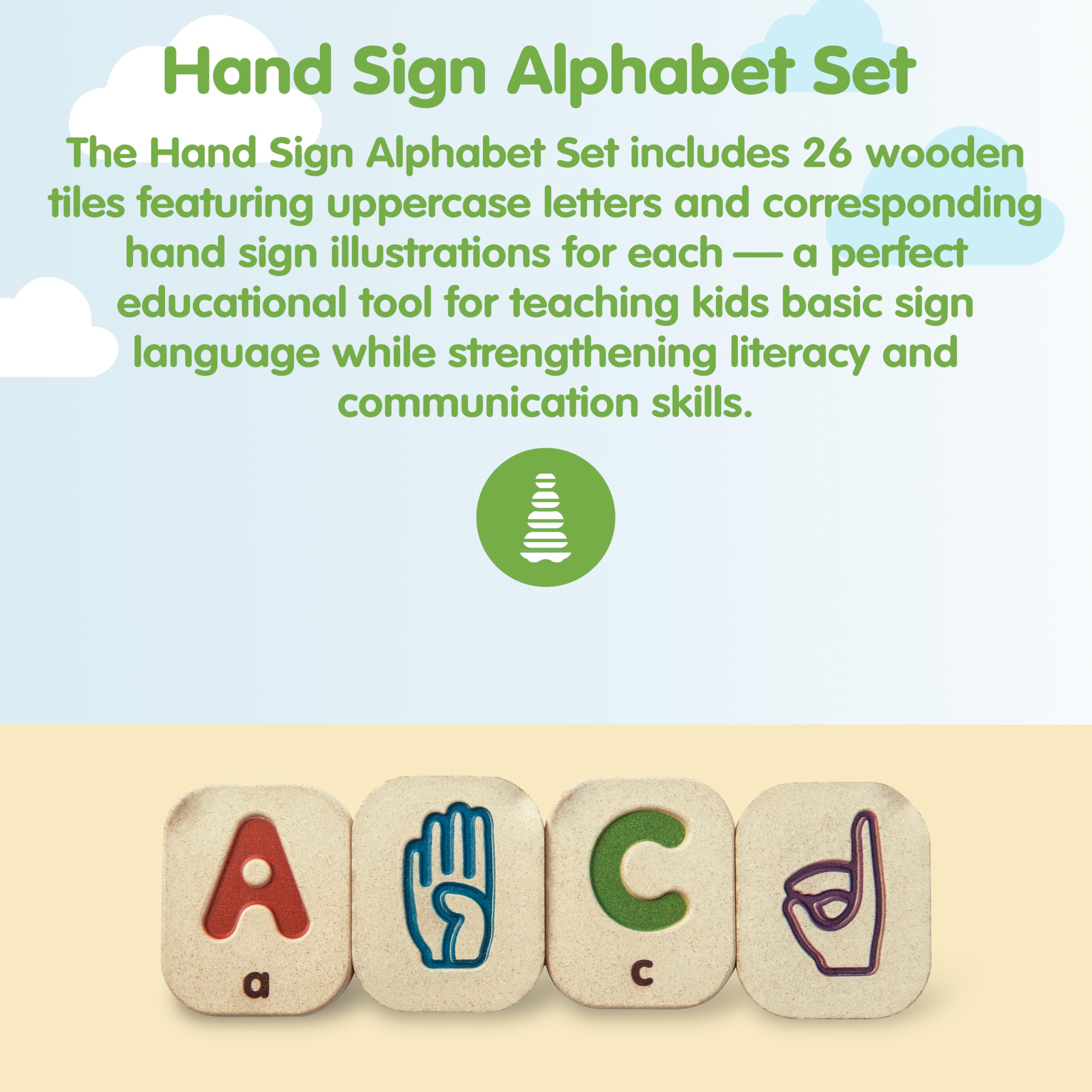 Plan Toys Hand Sign Alphabet A-Z