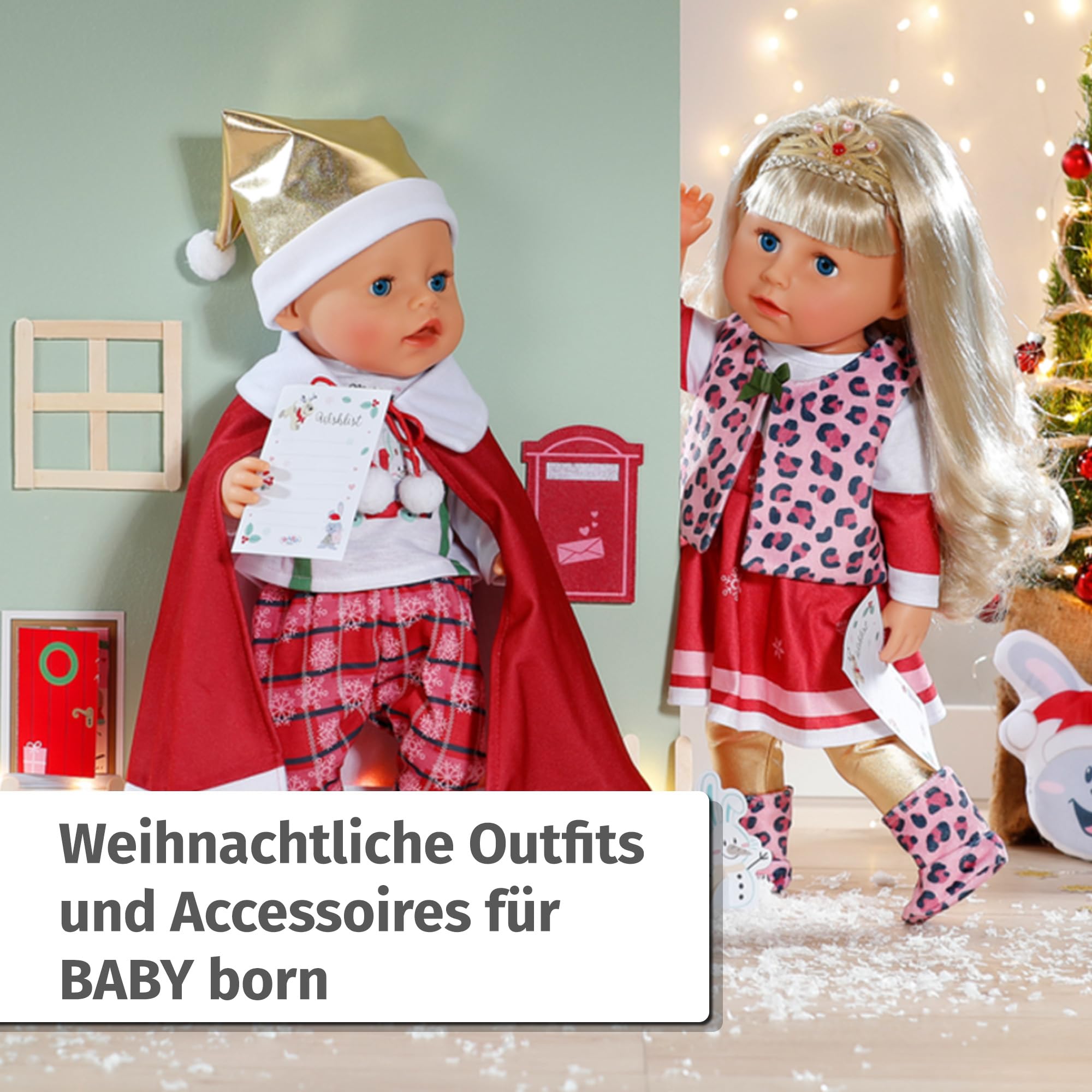 Accessoires BABY Born BABY Born Calendrier De L'Avent Avec 24 Surprises - Vêtements Et Accessoires Pour Poupées 43 Cm Jeu Enfant Fille