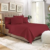 Vista 78 de Pizuna Juego de 2 fundas de almohada 100% algodón de 1000 hilos de tejido satinado de algodón de fibra larga con cierre de sobre, calidad de hotel