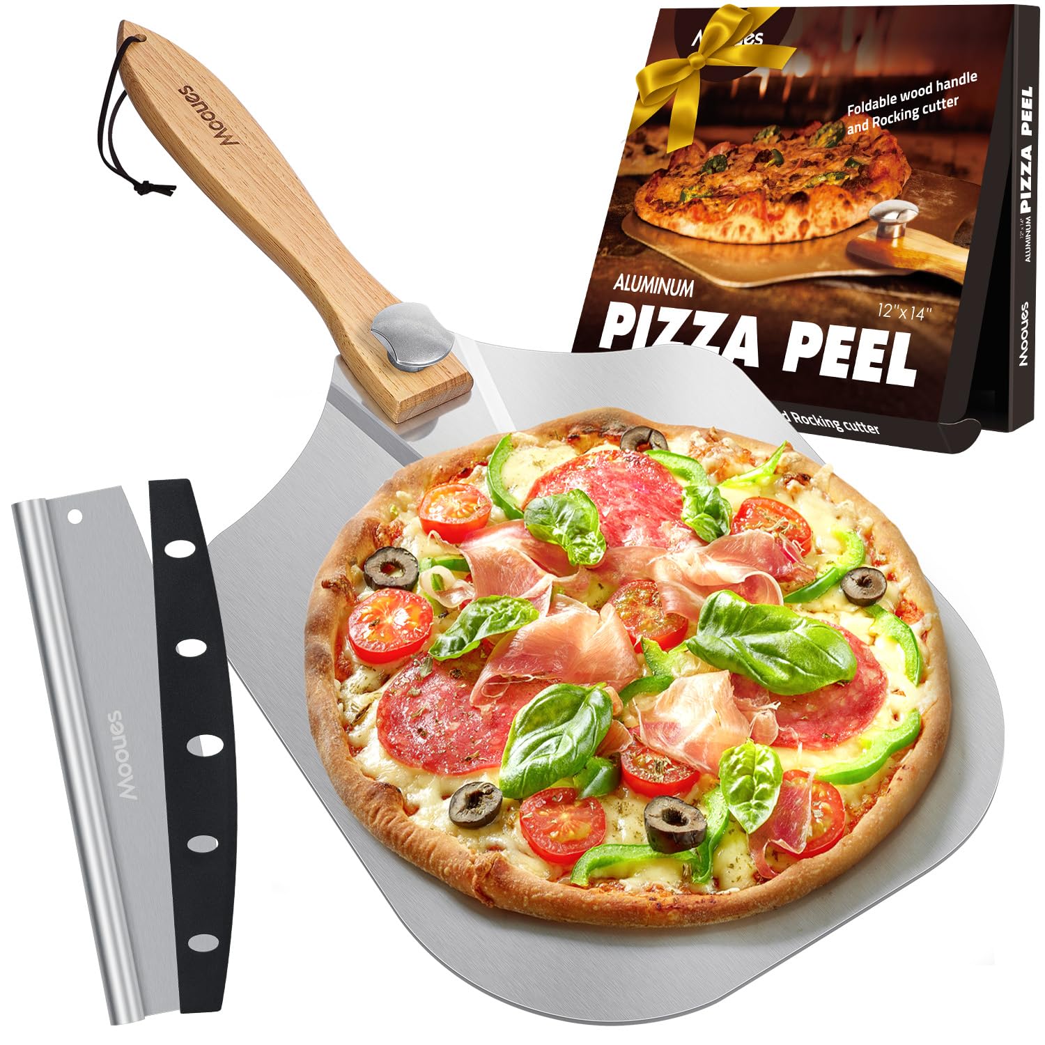kit 2 pelles à pizza