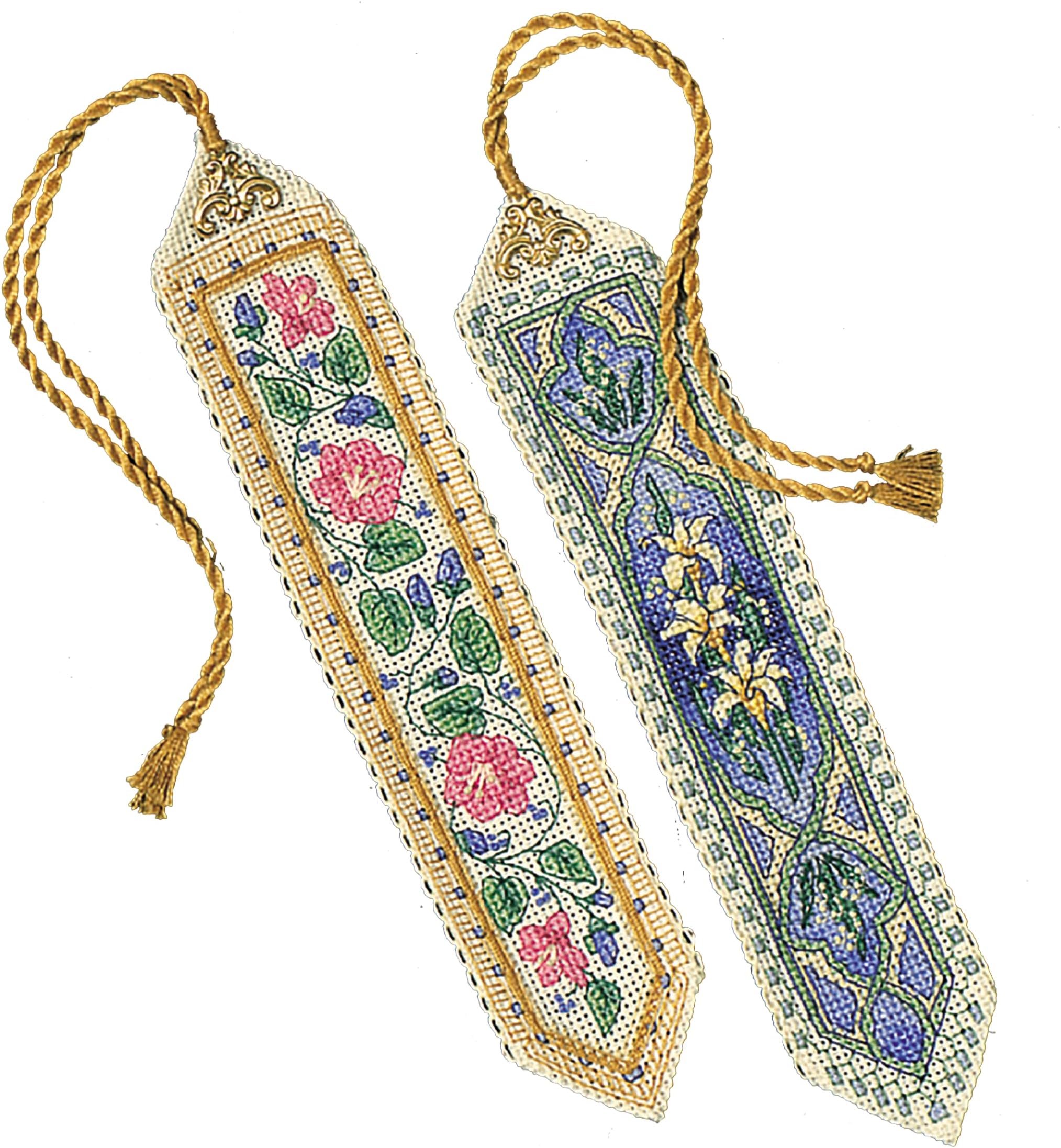 Dimensions Gold Collection Counted Cross Stitch Bookmark Craft Kit, 2 Pc