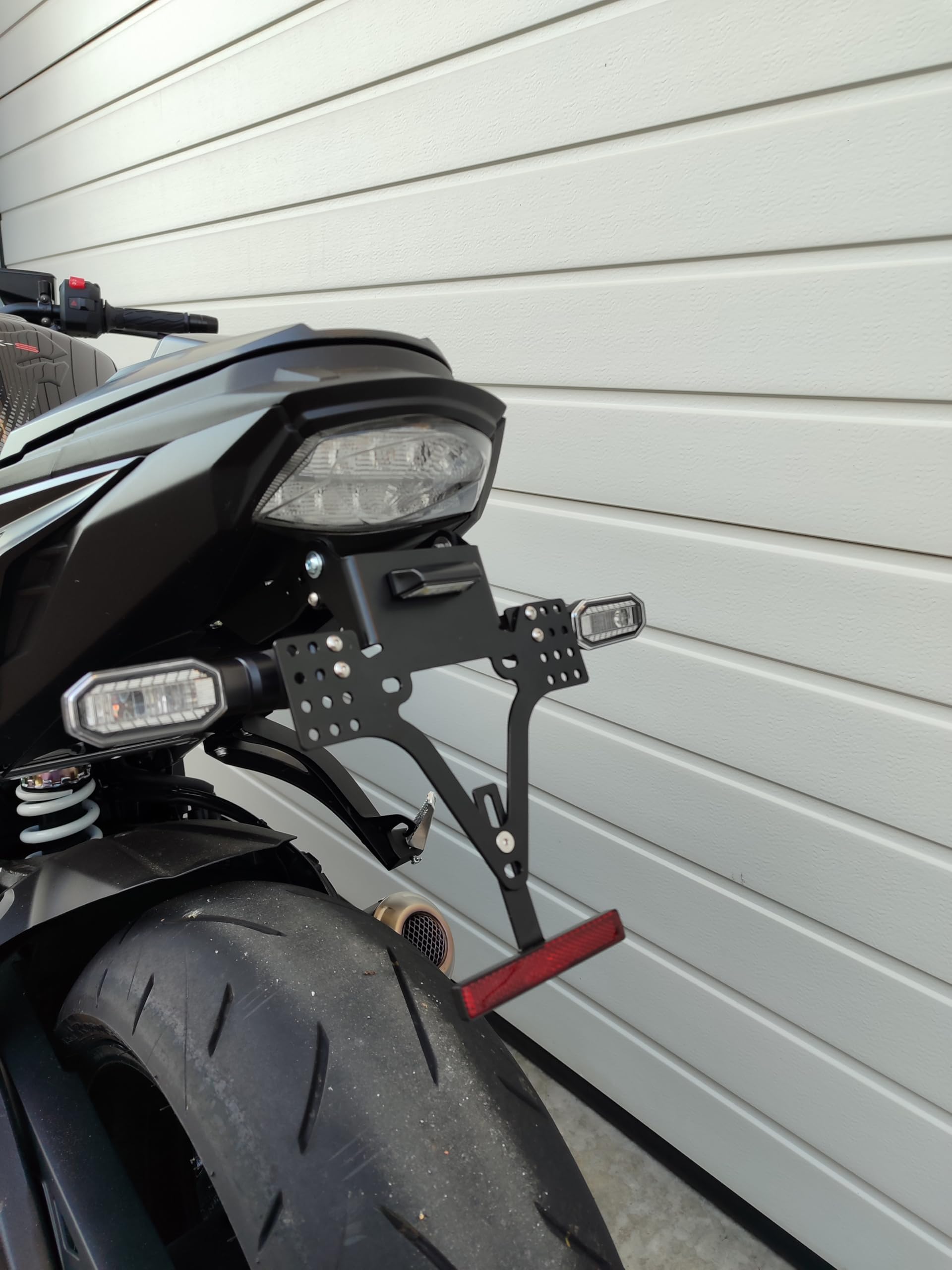 Portatarga per Suzuki GSX-S 1000 Anno di Cost.2016-2023 GroFaTec Evo Set Porta Targa gsx-s1000 950 rizzla coda corta conversione della coda gsxs950