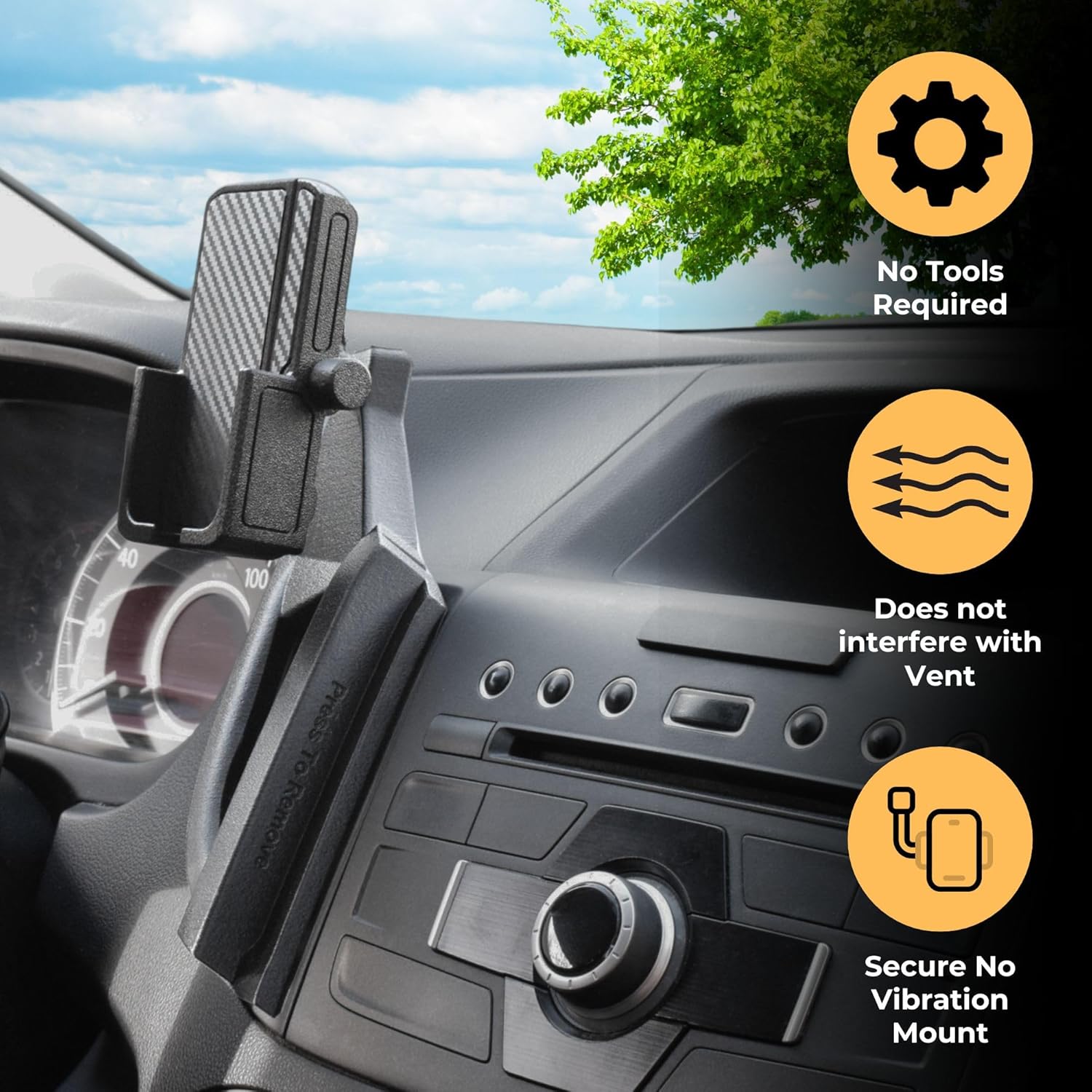 Phone Holder for Honda CRV 2012-2016