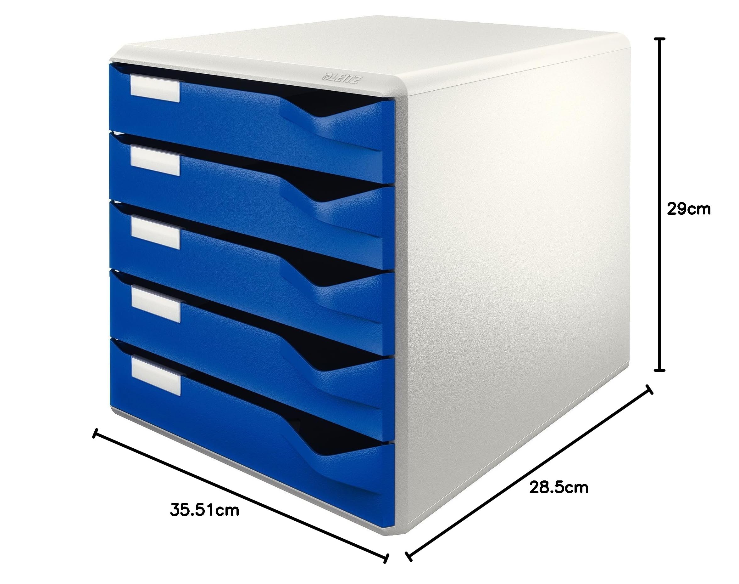 Leitz Post Buc de cajones A4 5 cajones Azul Plástico