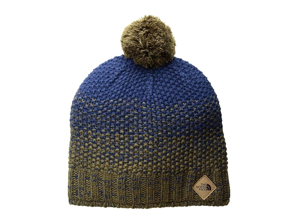 

The North Face Antlers Beanie (Beech Green/Flag Blue) Beanies