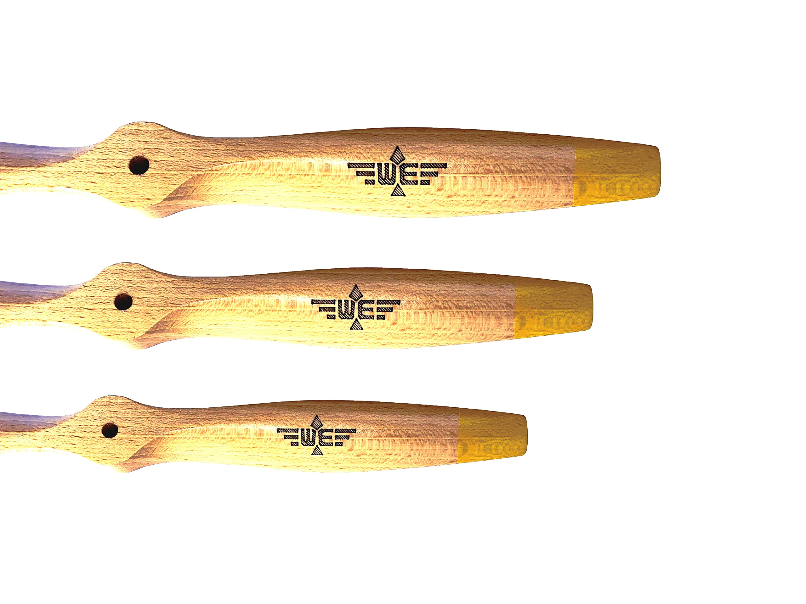 Lasermaniac Multipack - Elica in Legno per Aeromodelli, Made in Italy, Faggio e Acero di Prima Scelta, Alte Prestazioni (2 Eliche in Acero 18x6)