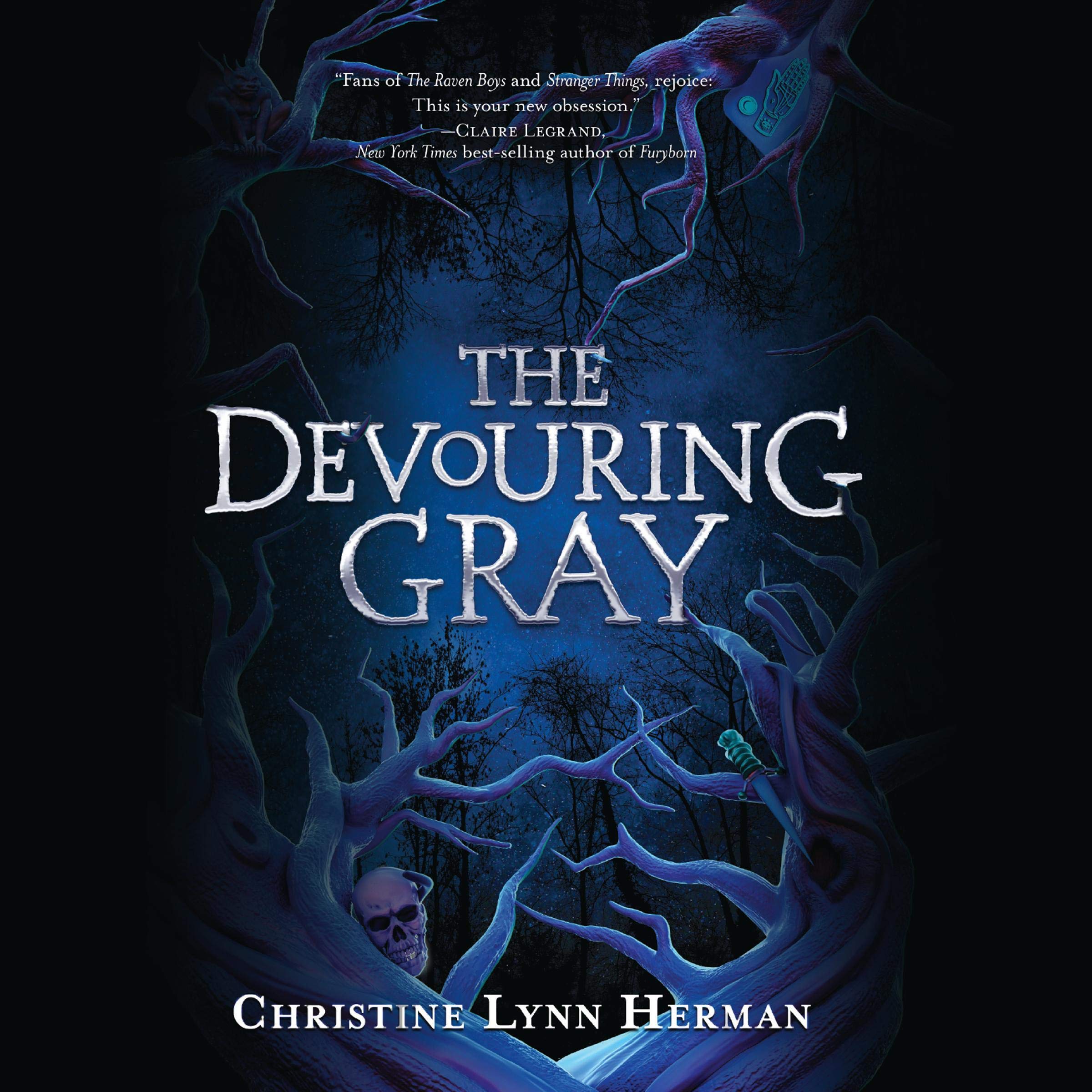 Cover art for The Devouring Gray