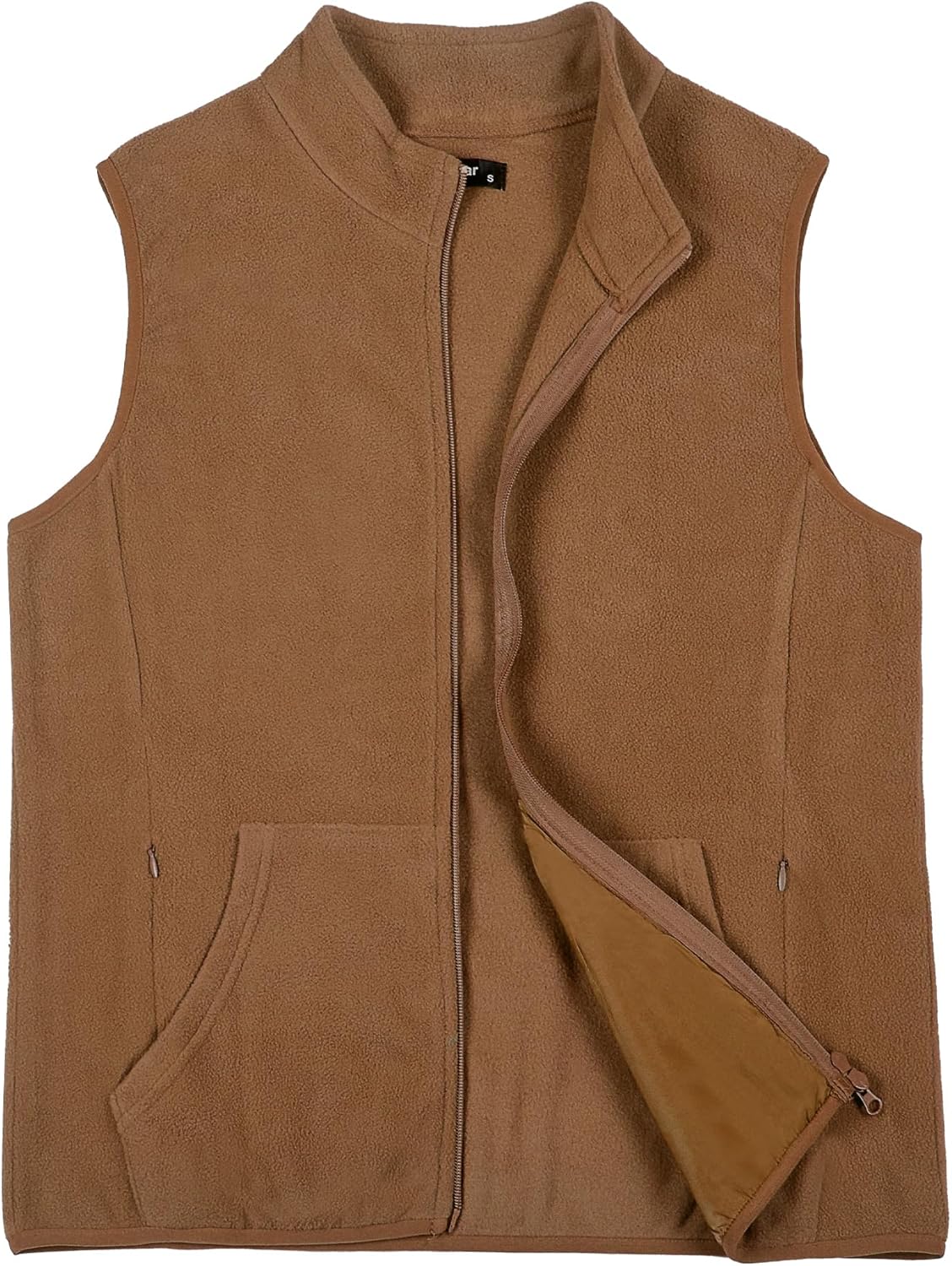 Argstar Polar Fleece Vest Men, Warm & Lightweight Casual Outdoor Full-Zip Vest with Pockets (S-2XL) - Image 5