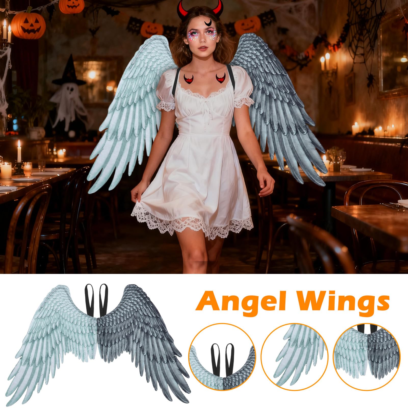 Grandes Ailes d Ange Costumes d'ailes de Noël