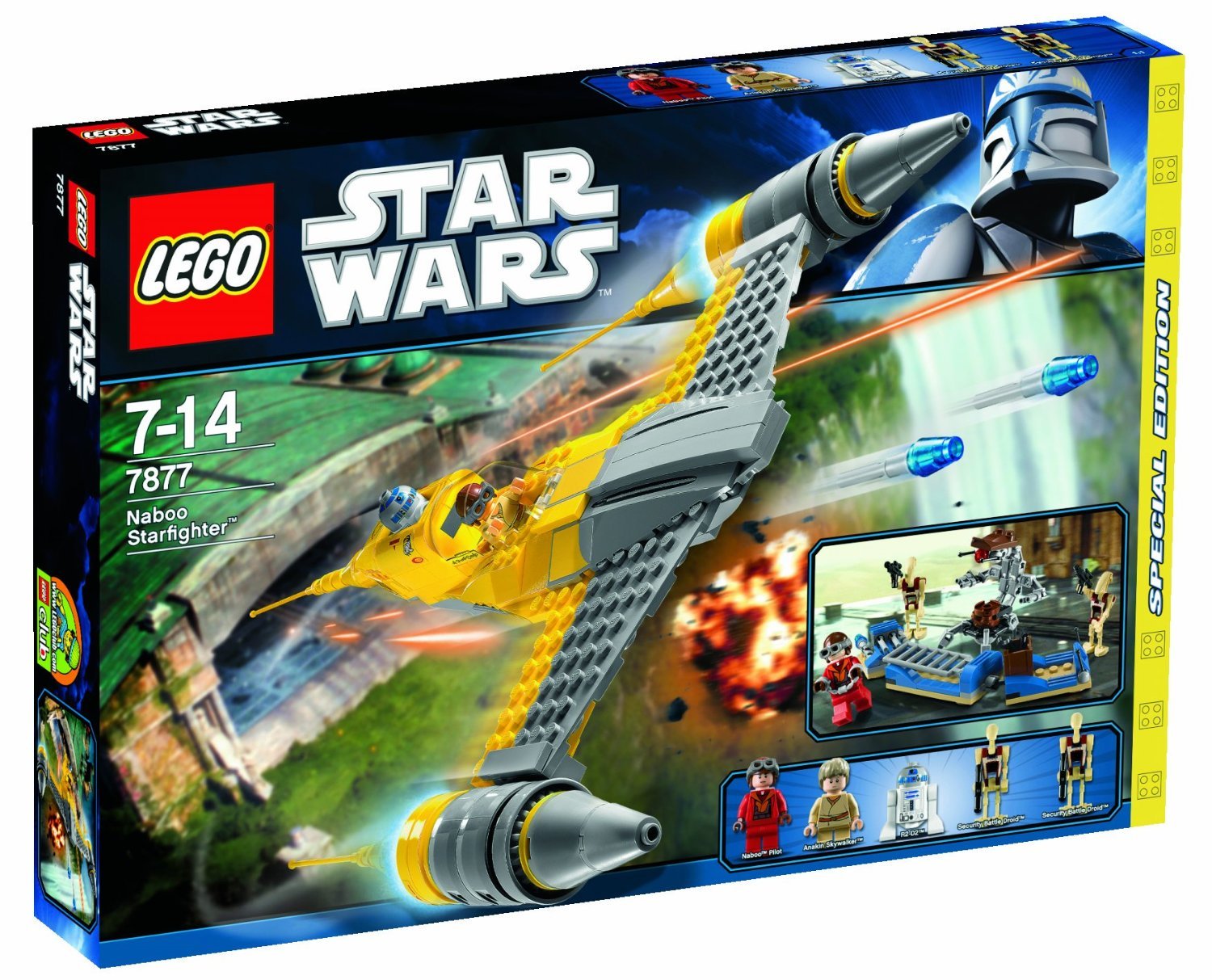 LEGO7141 Star Wars Naboo Fighter Episode