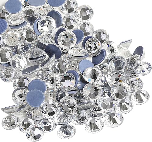 Miniatura 52 de Beadsland Hotfix - 2880 diamantes de imitación de cristal con parte trasera plana para manualidades, ropa, decoraciones de bricolaje, amatista, SS6