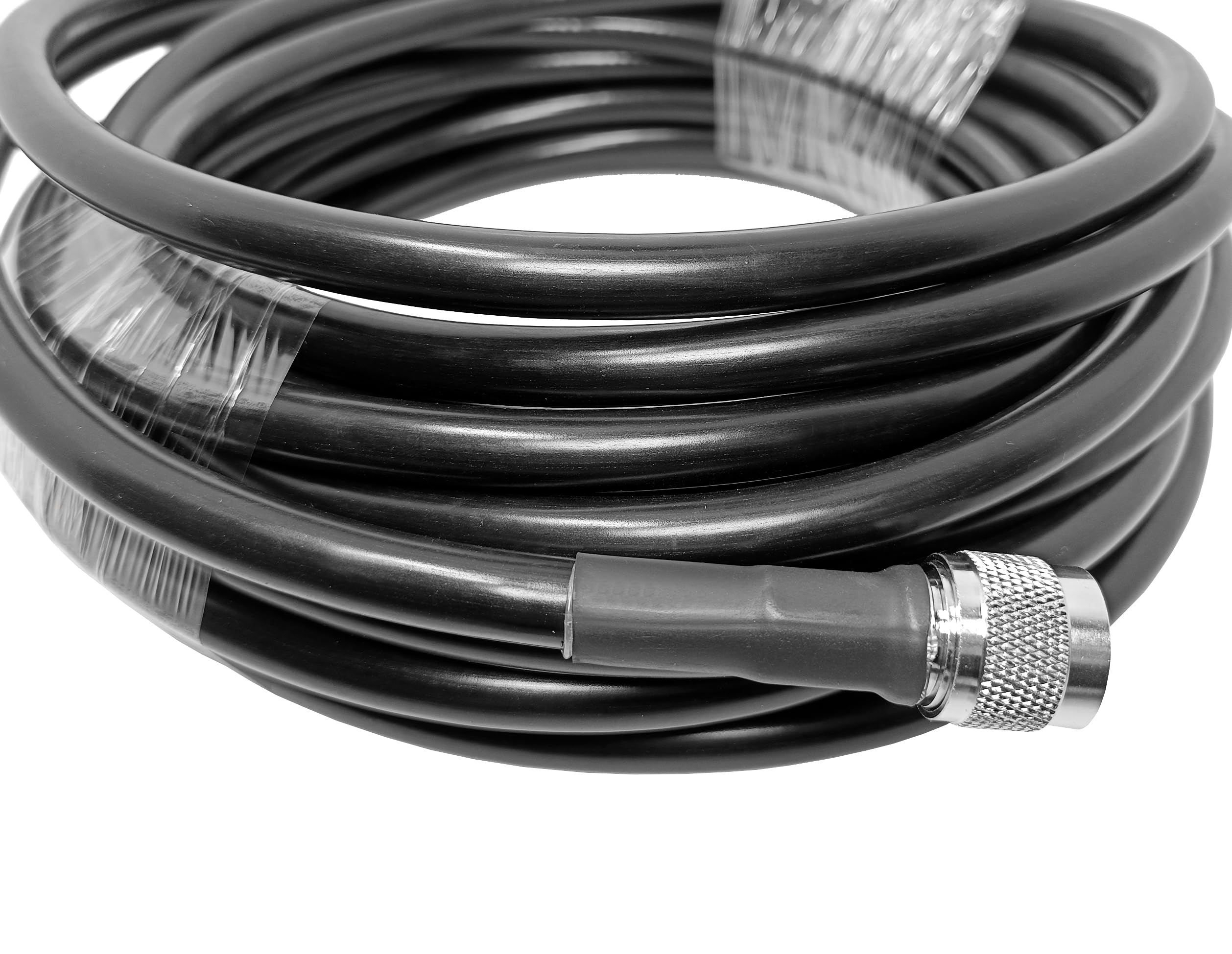 Câble d'extension coaxial LMR400 N mâle vers RP mâle – 1 cavalier à faible perte for boosters WiFi, antennes et équipements radio(50ft)