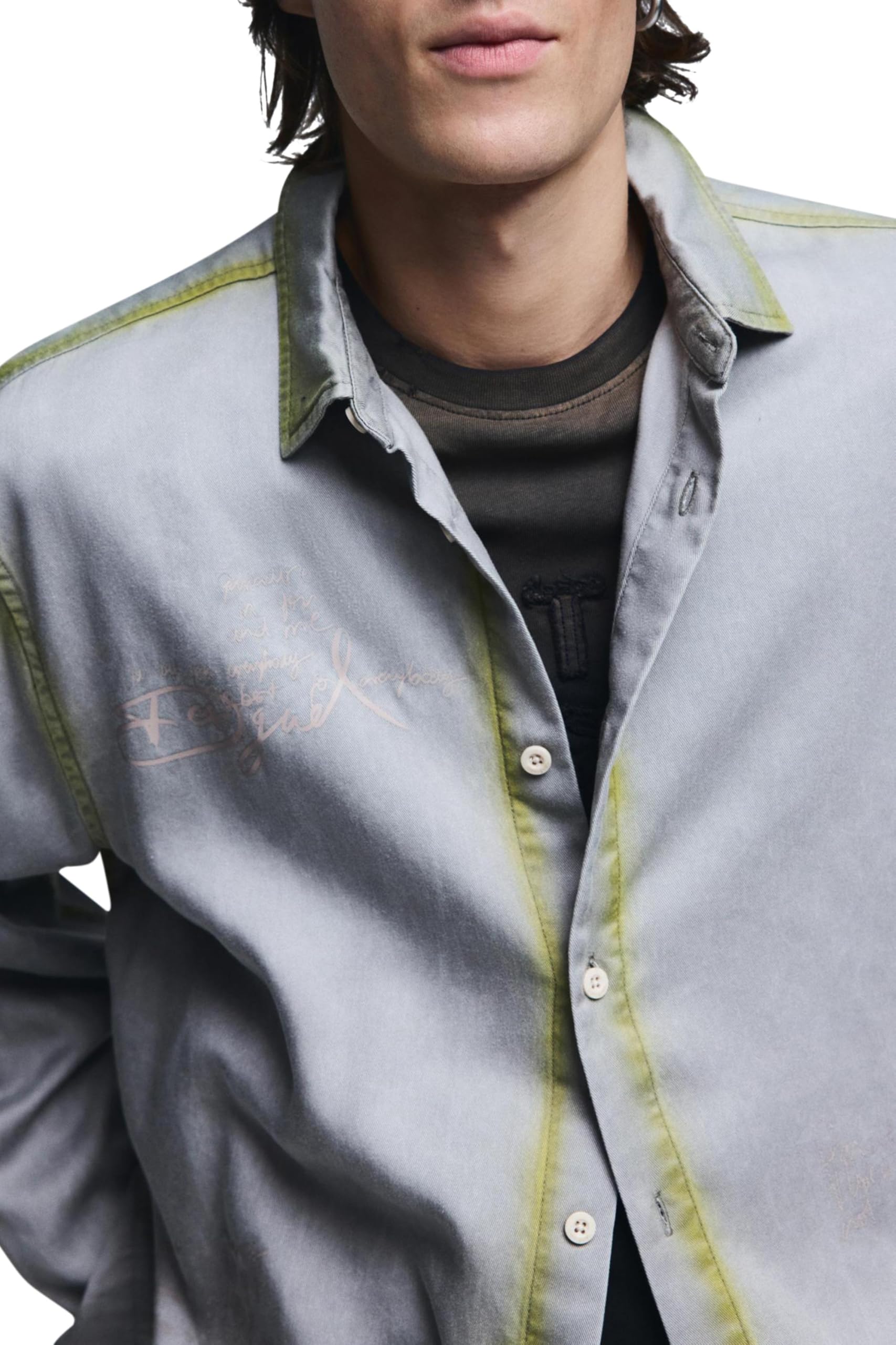 Desigual Cam_Minimal_Lettering T-Shirt Uomo