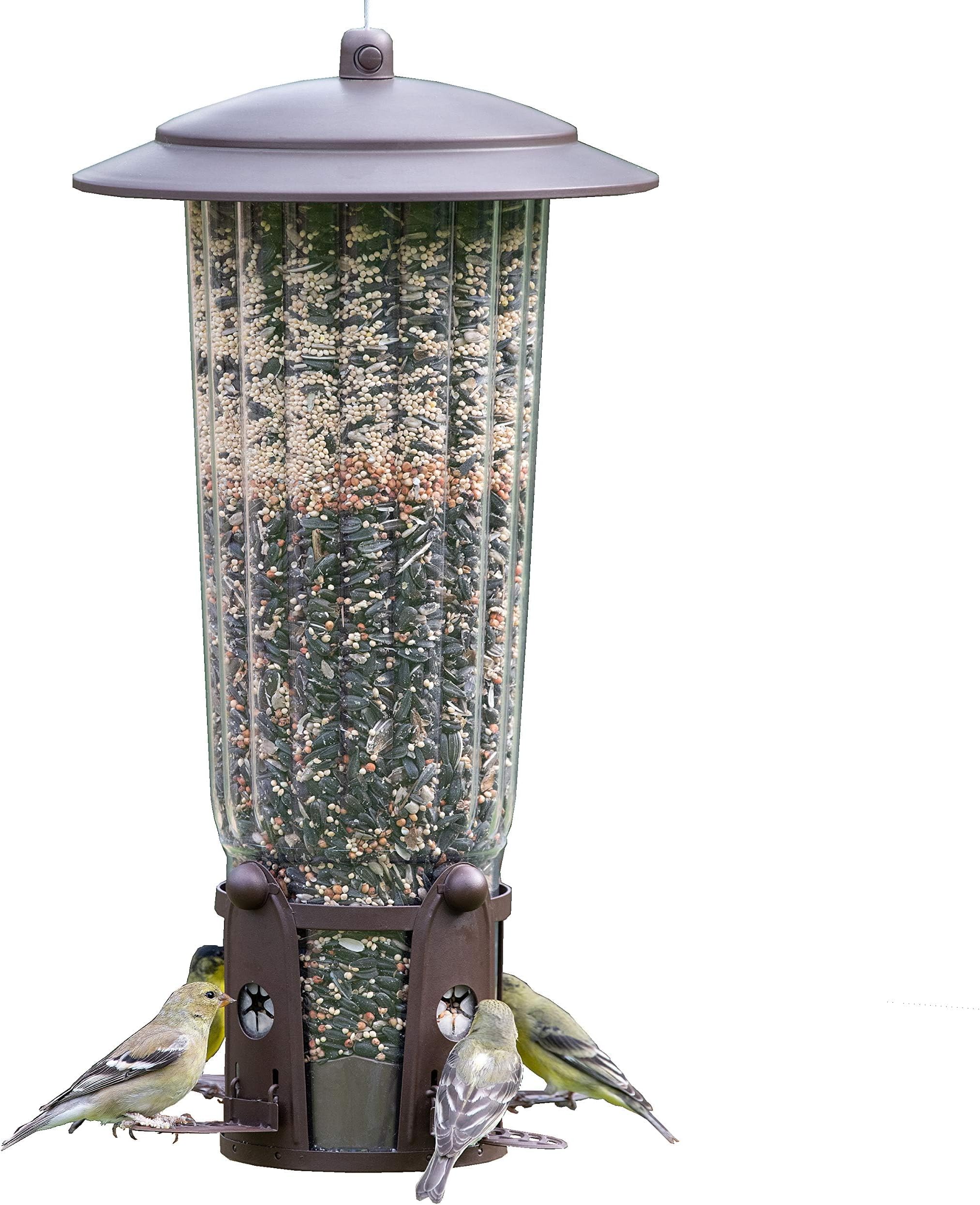 334-1SR Squirrel-Be-Gone Max Bird Feeder with Flexports ââ‚¬â€œ 4 Lb