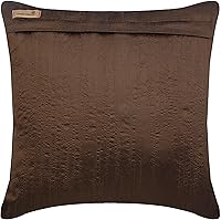 Vista 34 de The HomeCentric Funda de almohada, fundas marrones, fundas de almohada geométricas japonesas ópticas, fundas de almohada de 24 x 24 pulgadas, fundas