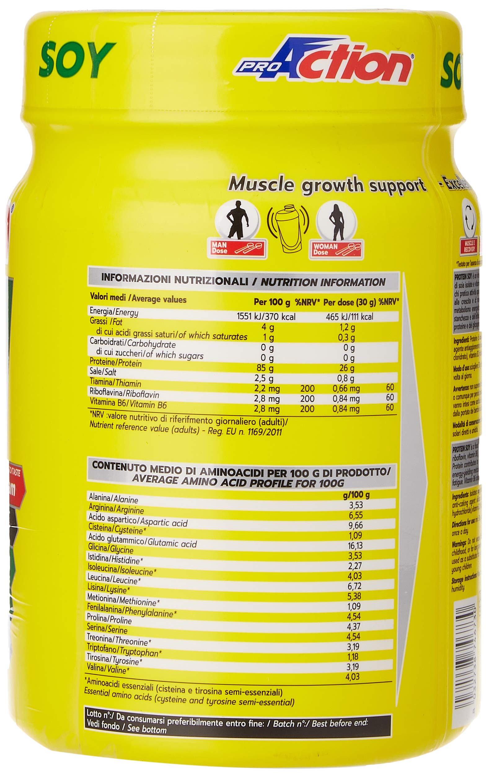 Protein Soy - Choco Cream ProAction 500g