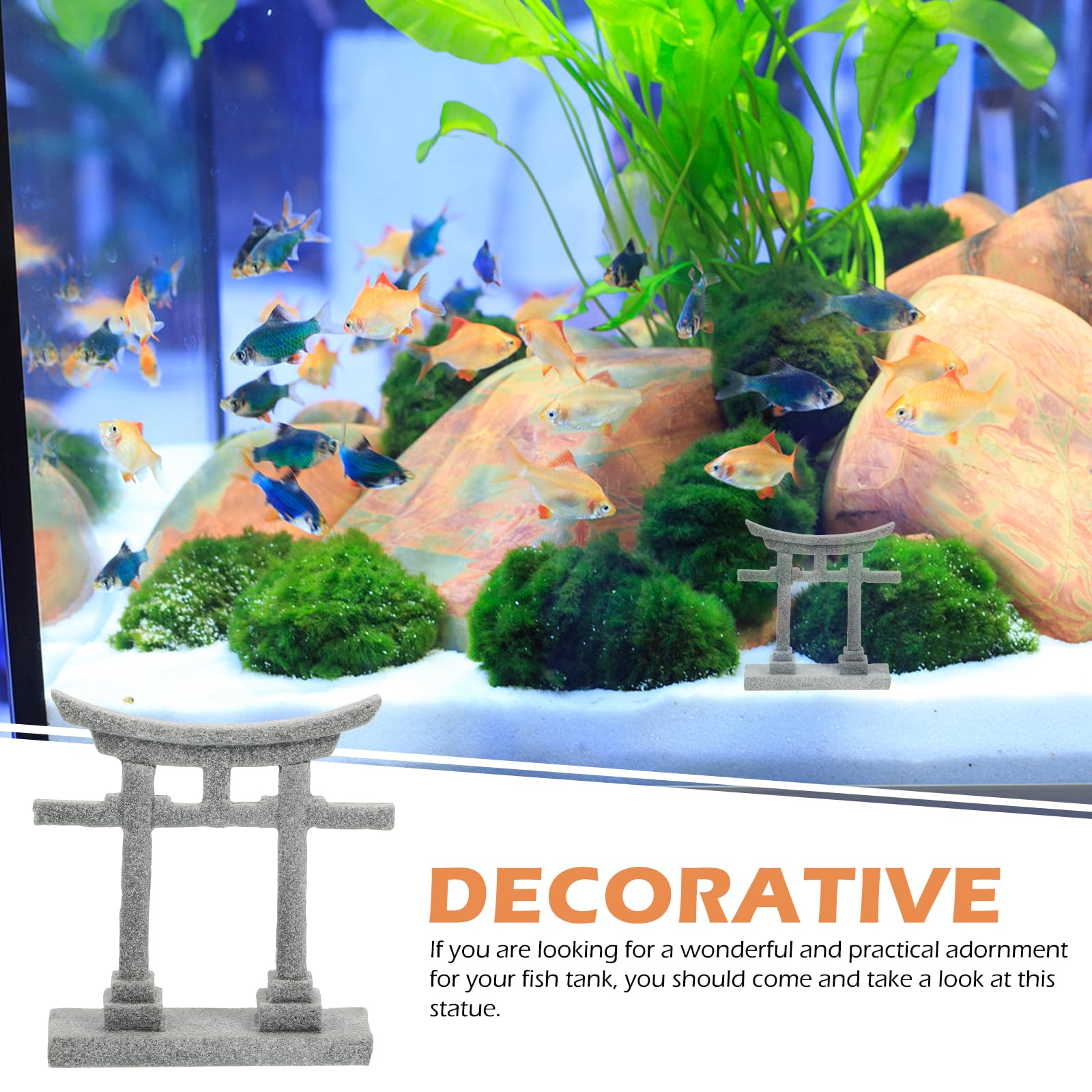 Amosfun Mini Kokospalme Deko Für Aquarium Terrarium Mikrolandschaft 5 Stück Wasserdicht Künstliche Palmen Miniatur Für Garten DIY Landschaft