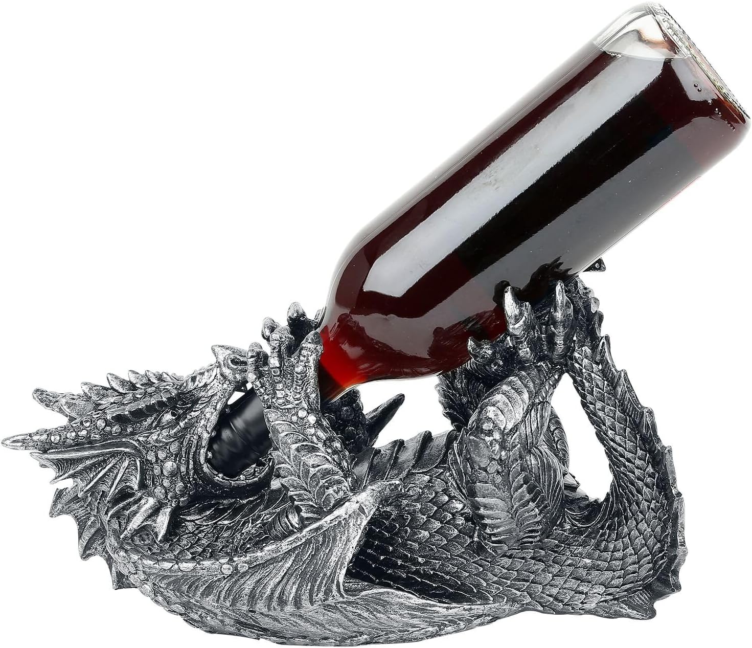 Nemesis Now Guzzlers Dragon Wine Bottle Holder 32cm Black