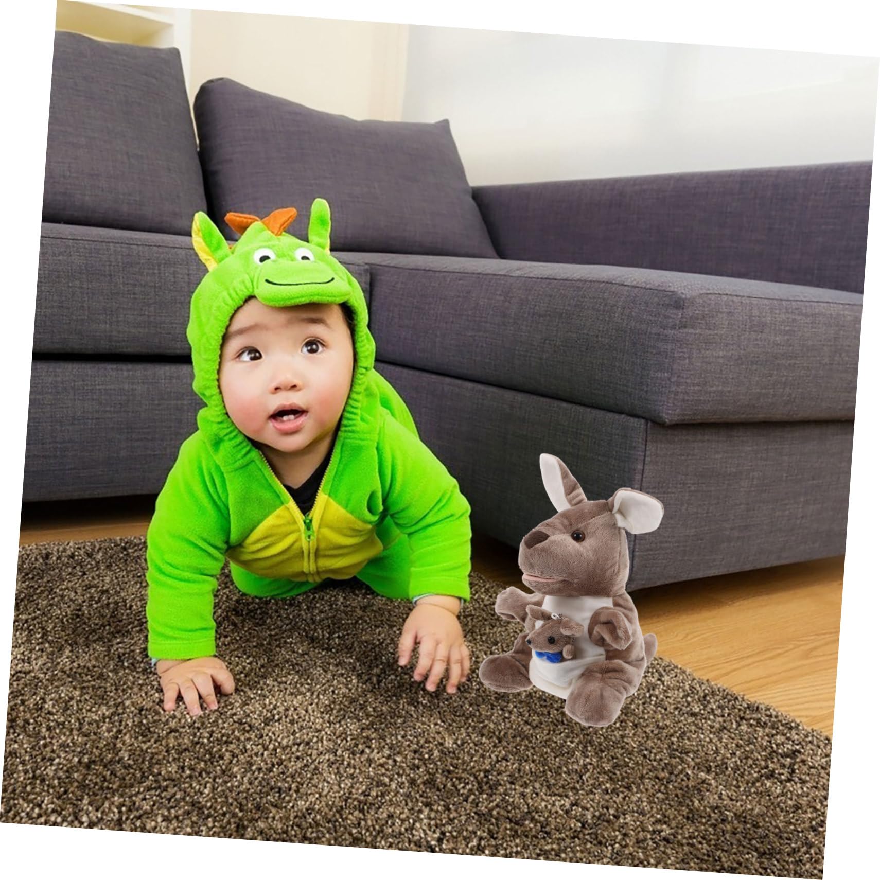 Toddmomy Marionnette à Main Pour Garçon Fille Jouet Interactif Animal Marionnette De Narration Pour Adultes