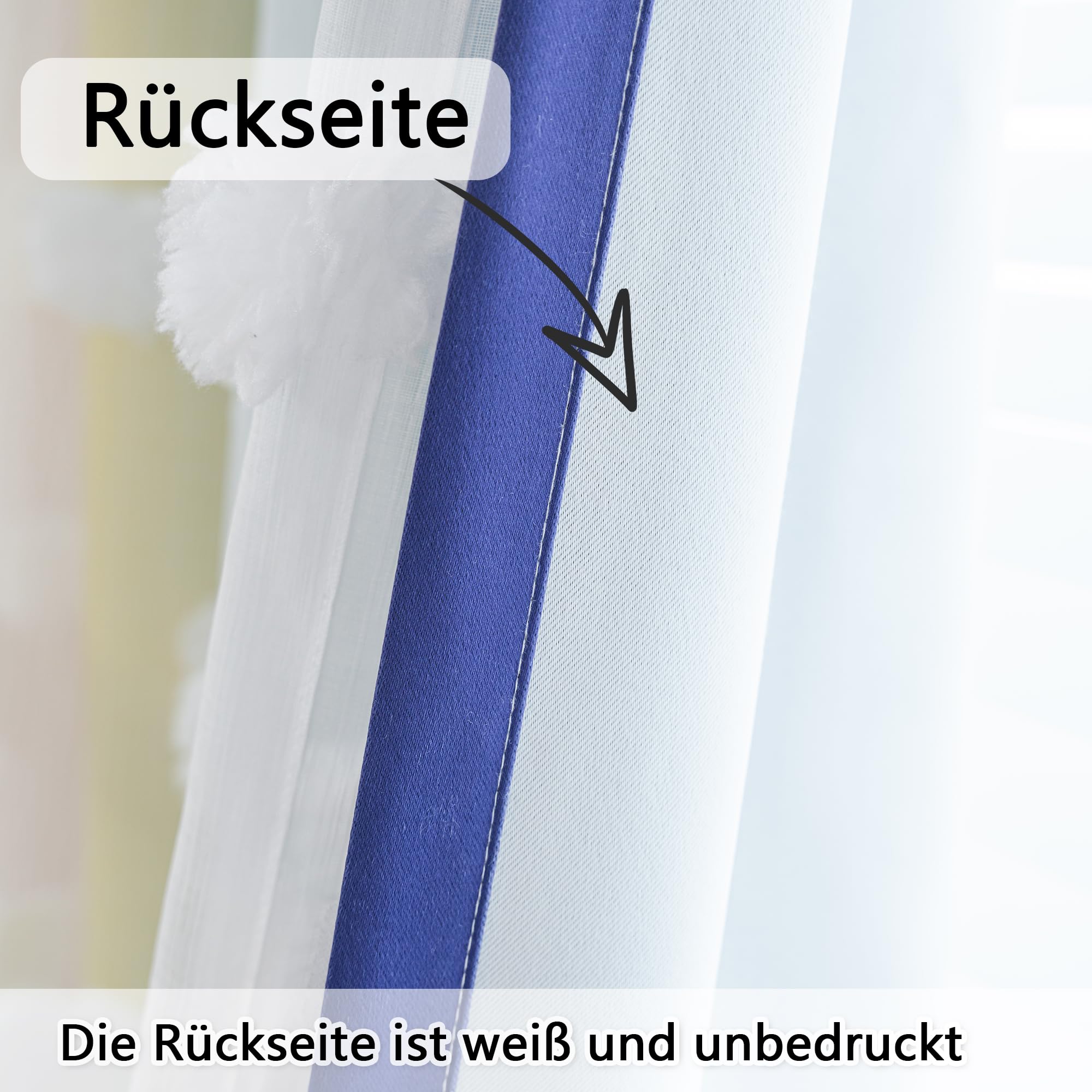 Verdunklungsvorhänge 2er Set Sterne Design - 140x160cm Blickdicht Für Kinderzimmer