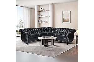 Chic Chesterfield Corner Sofa Sectional
