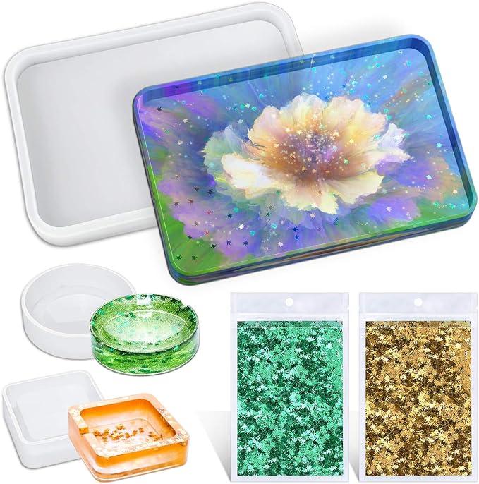 Rolling Tray Molds for Resin, Thrillz Large Silicone