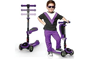 Kick Scooters for Toddlers, Suitable for 2-12 Year Old