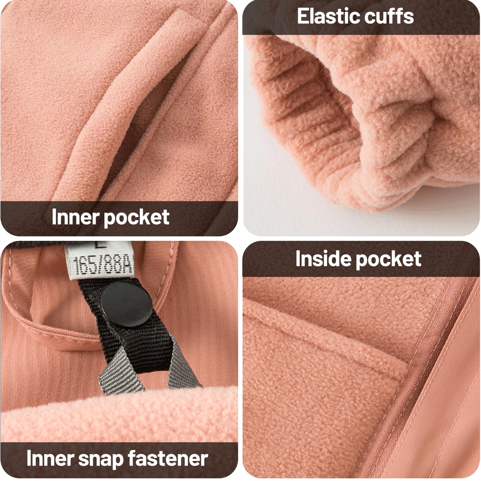 Giacca impermeabile antivento da donna 3 in 1 con stampa personalizzata con cappuccio rimovibile in pile abbigliamento da lavoro Aggiungi il tuo logo