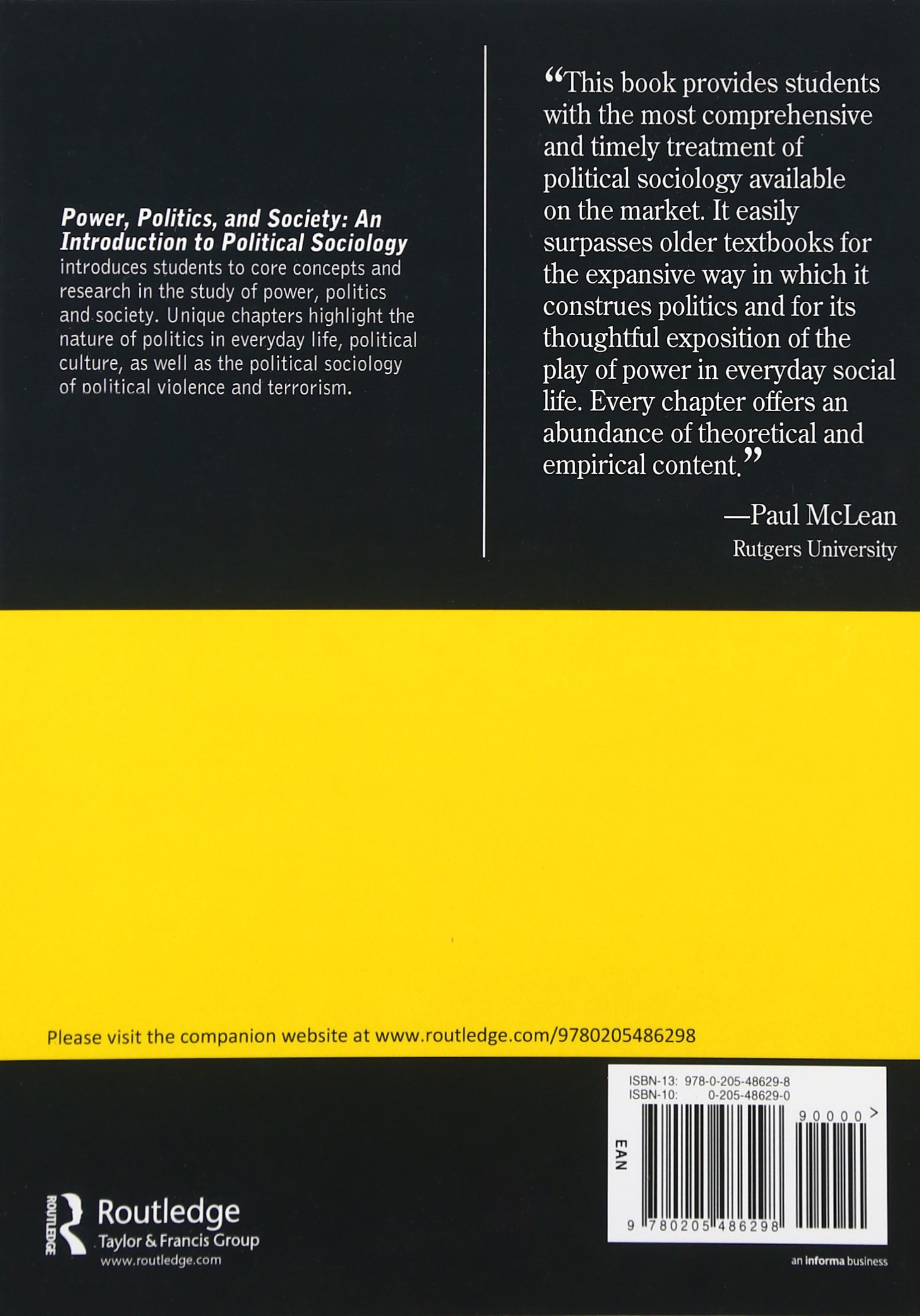 Power, Politics, and Society: An Introduction to Political Sociology