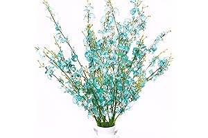 MISSWARM 10 PCS Dancing Lady Orchids Butterfly Artificial Flowers