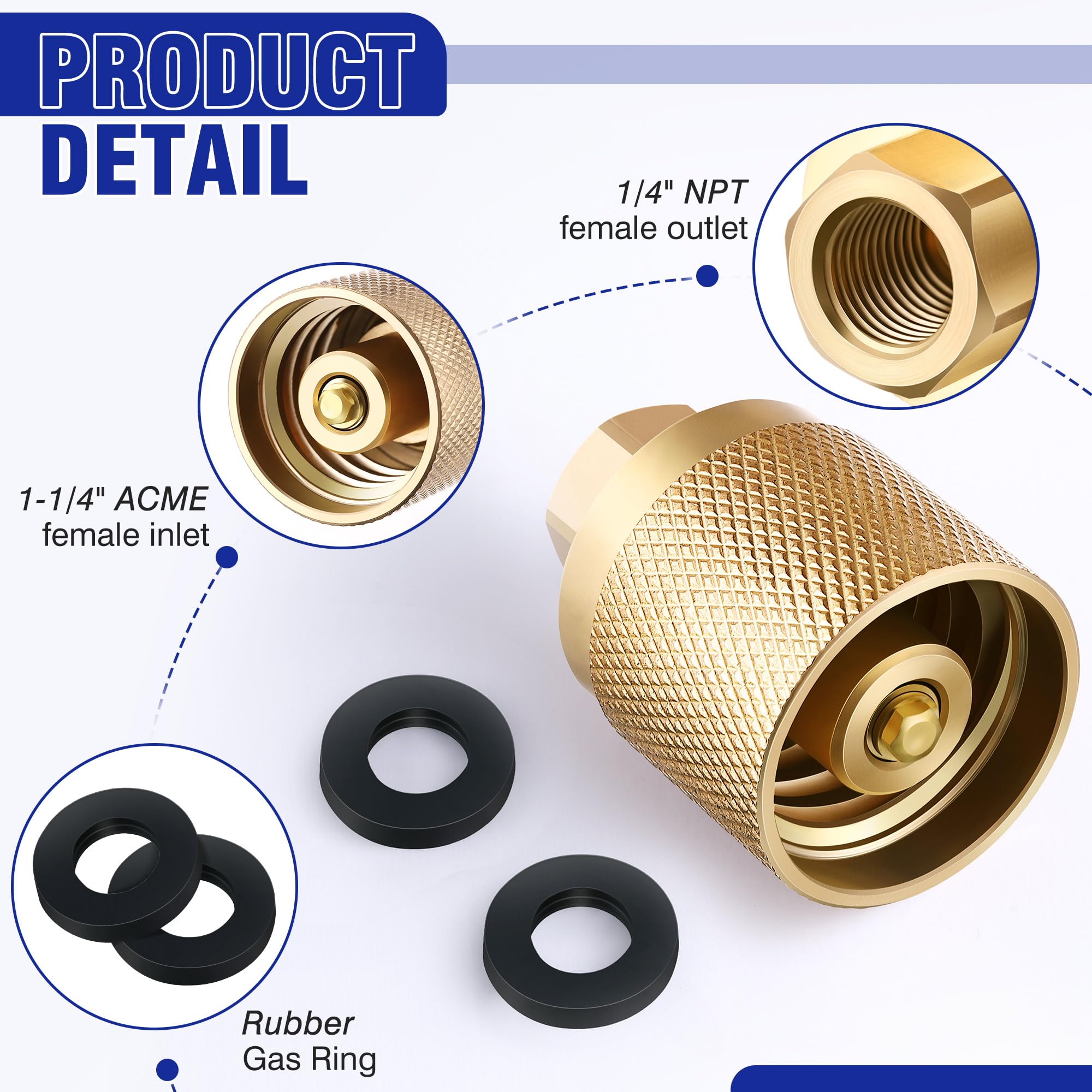 Forklift Connector - 1-1/4" Female -4