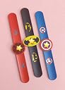 TERA 13 Wrist Band, Silicone Wristbands for Kids, Slap Bracelets for Boys and Girls, Snap Bracelet Bands for Party Theme, Party Favor Gifts for Kids (Multicolour) (1 (Pcs)) gallery image