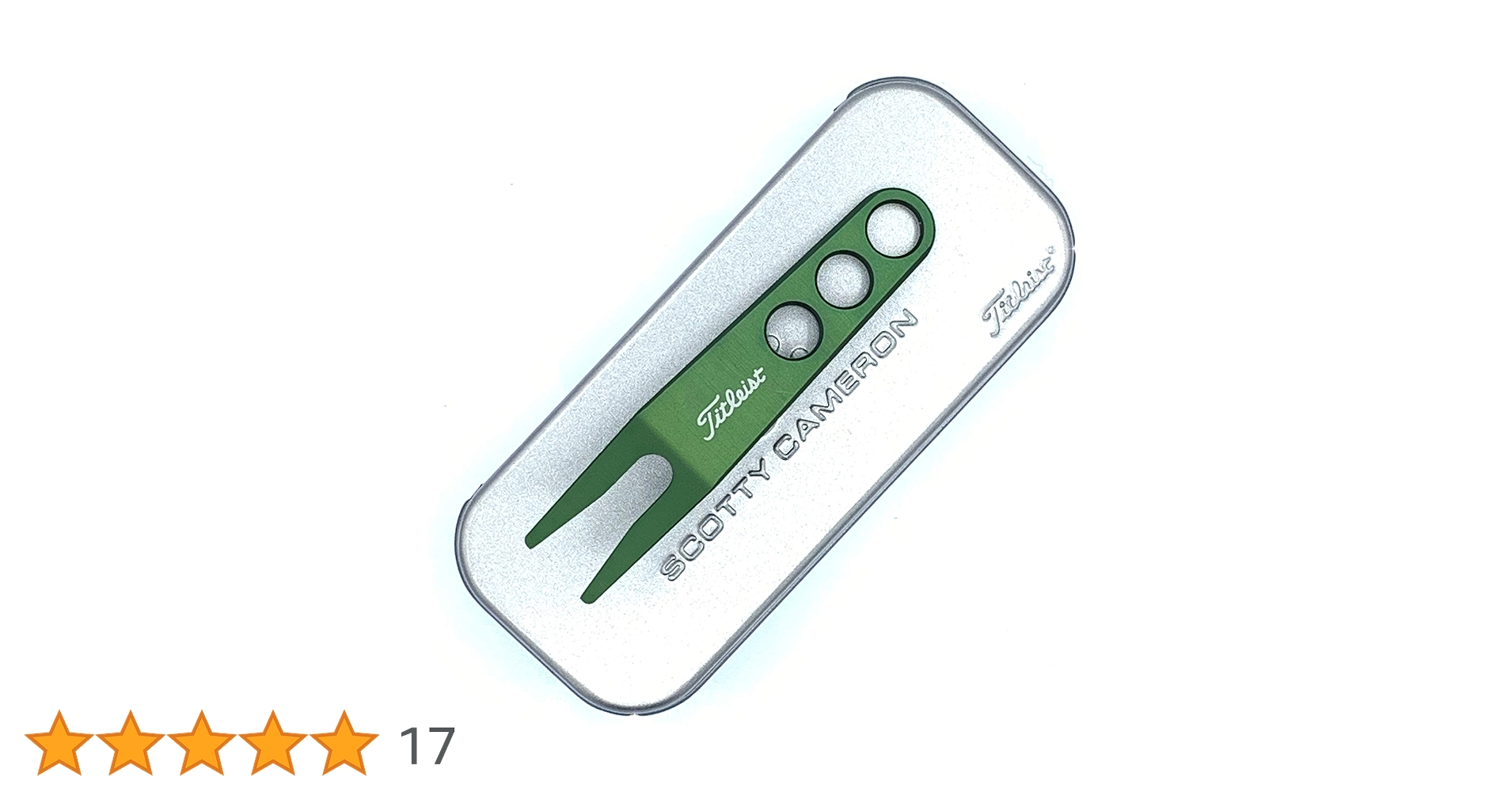 【正規品】Scotty Cameron PivotTool &Key-Fob Scotty Cameron Divot Pivot Tool with Tin Box Green, Divot