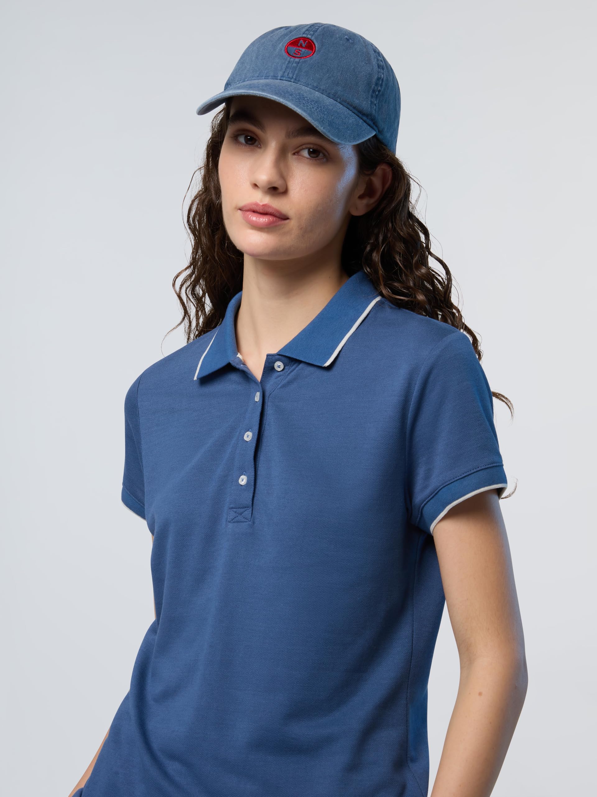 NORTH SAILS Polo Donna in Jersey di Modal e Cotone