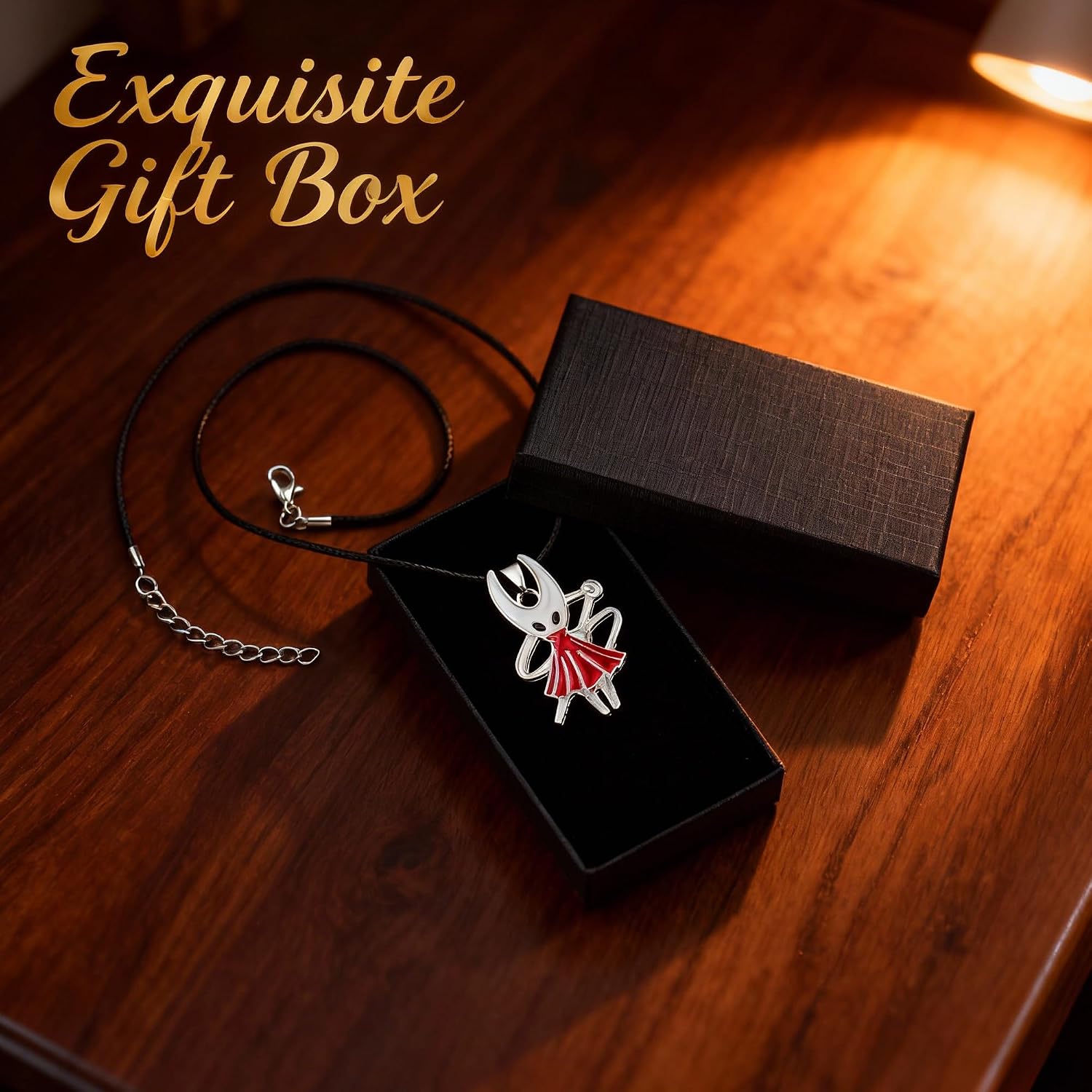 Knight Figure Necklace, Popular Cosplay Game Accessories Merch, Jewelry for Men Women image 5