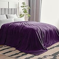 Vista 177 de BEDELITE Fleece Blanket White Throw Blanket for Couch & Bed, Luxury Plush Cozy Fuzzy Blanket 50" x 60", Super Soft Warm Lightweight Throw Blanket