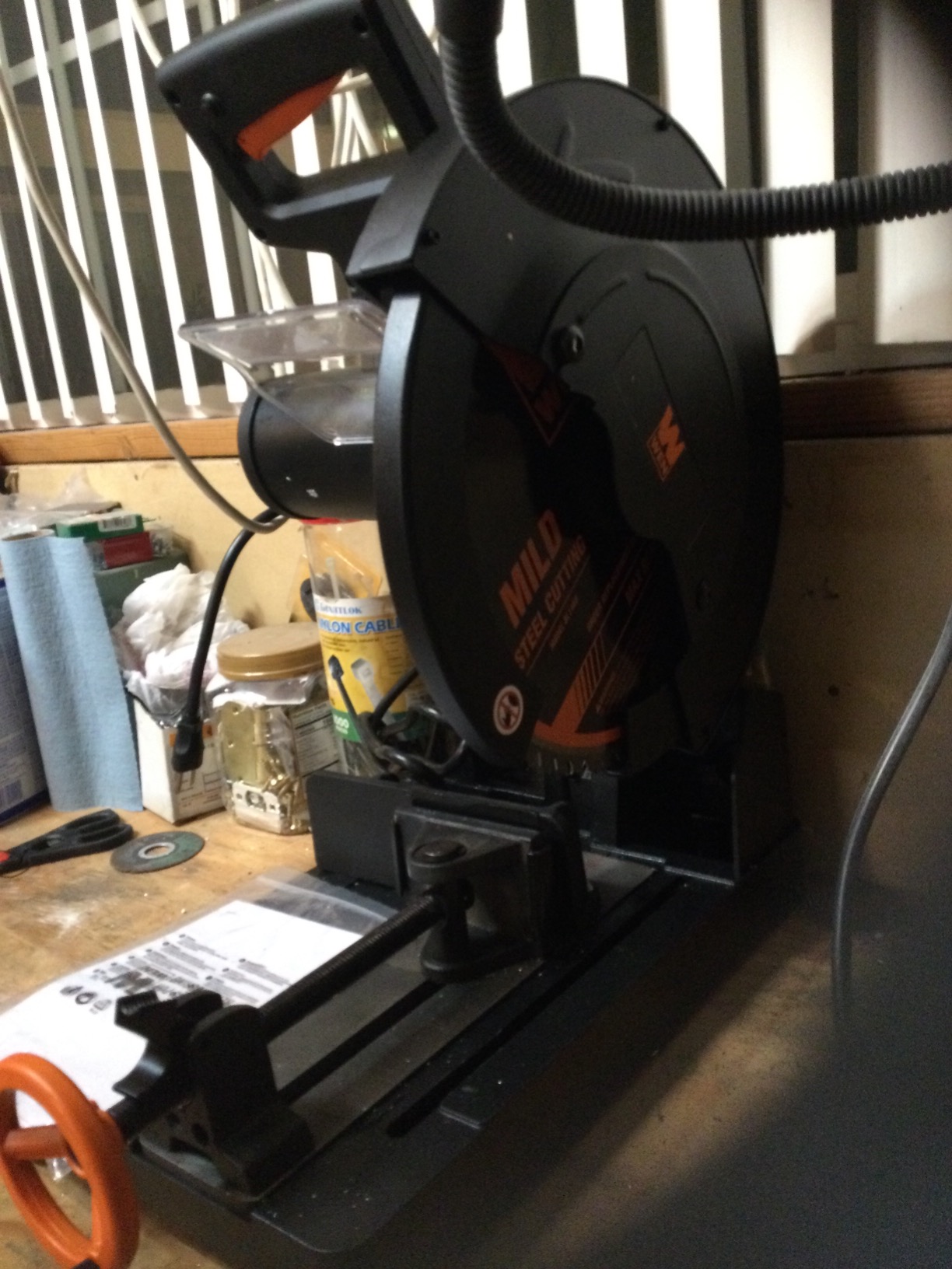 WEN CM1452 15Amp 14Inch Premium MultiMaterial CutOff Chop Saw with