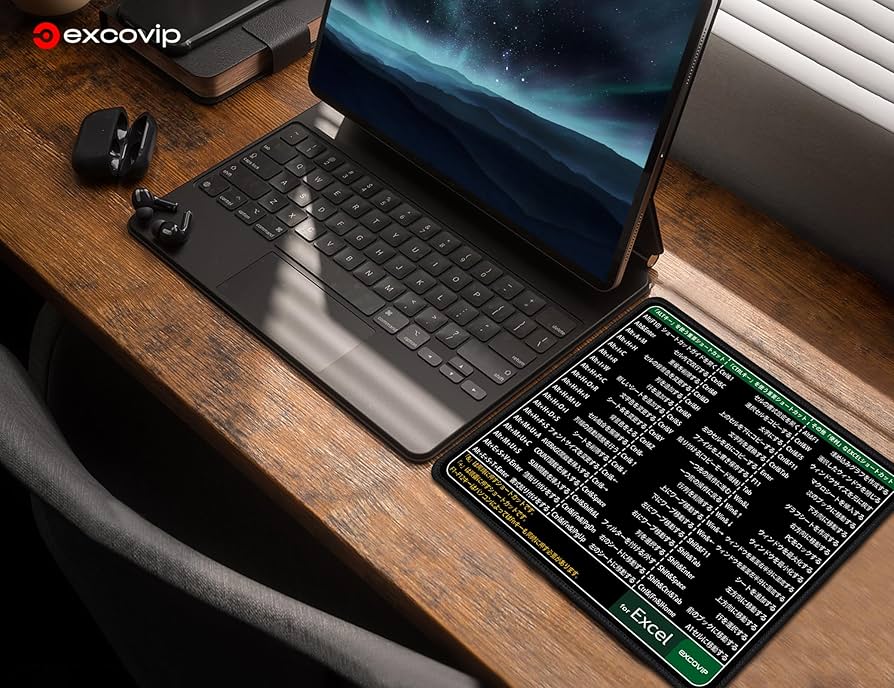 パソコン、マウス、マウスパッド、ケース、Excelテキスト パソコン、マウス、マウスパッド、ケース、Excelテキスト