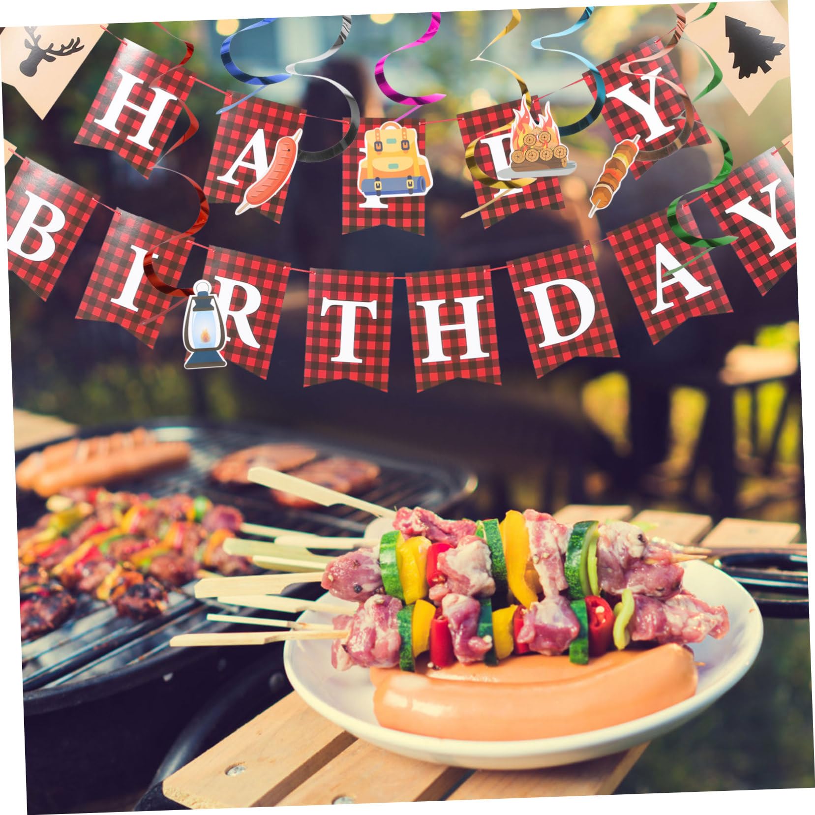 MAGICLULU 2 Juegos De Pancartas De Cumpleaños Con Temática Única Para Decoración De Cumpleaños De Adultos Como Fondo De Fotos Y Fiesta Divertida.