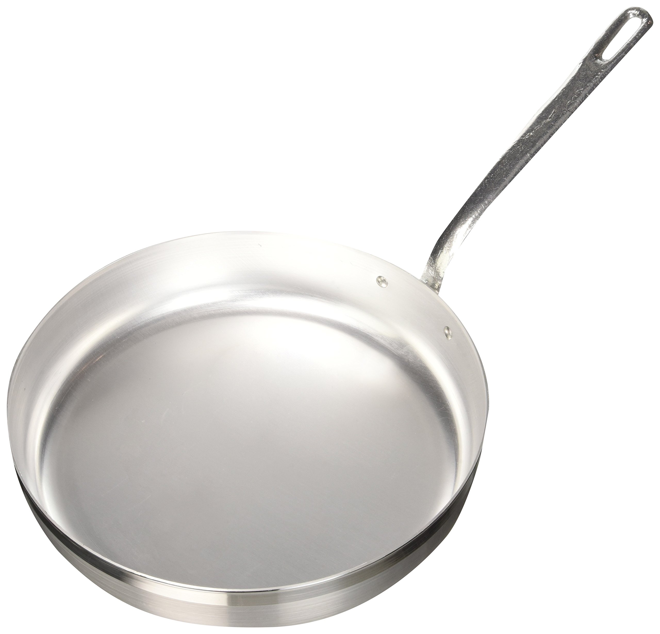 Baldassare Agnelli Silver Pentole Agnelli Family Cooking Aluminium Frying Pan With Cast Aluminium Handle, Diameter 26 Cm.