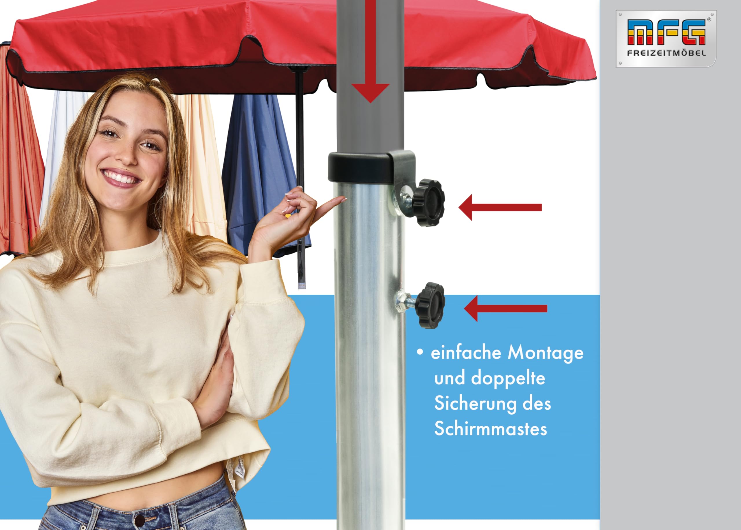 MFG Schirmständer bis D=55 mm