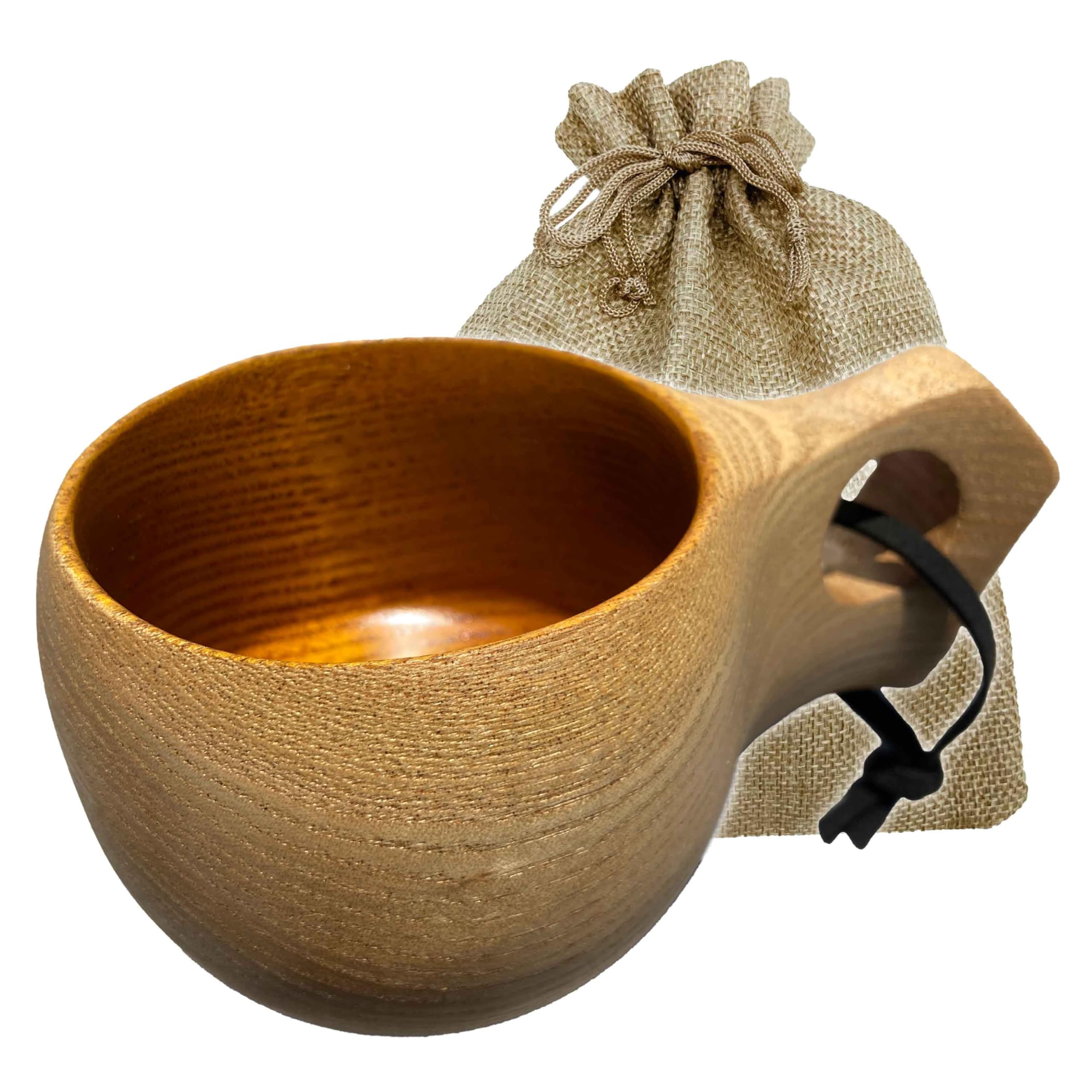 Amazon.co.jp: Newie Kuksa Wooden Mug, Made in Japan, Hida Amazon.co.jp: Newie Kuksa Wooden Mug, Made in Japan, Hida