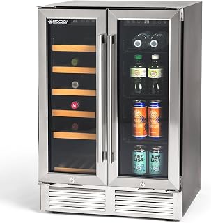 Procool Residential Dual Zone Wine Cooler - Under Counter Cellar and Beverage Cooler