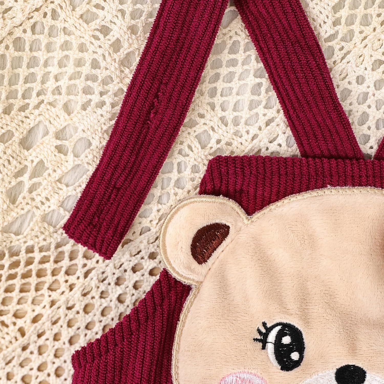 Baby Girl Clothes Suspender Skirt Newborn Ruffled Flower Romper + Cute Bear Dress + Headband Fall Outfits 0-18 Months - Image 5