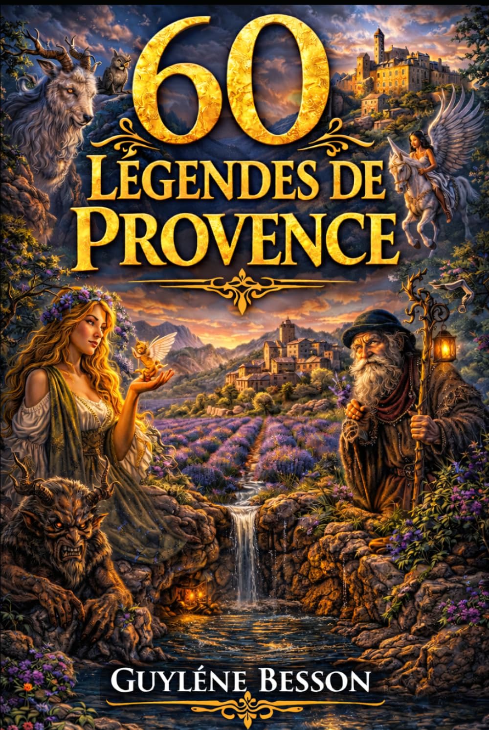 60 Légendes de Provence: Légendes Mystérieuses et Traditions du Sud. Édition Illustrée en noir et blanc avec Rituels de Sagesse et Secrets de Terroir. (Collection Légendes et Terroirs)