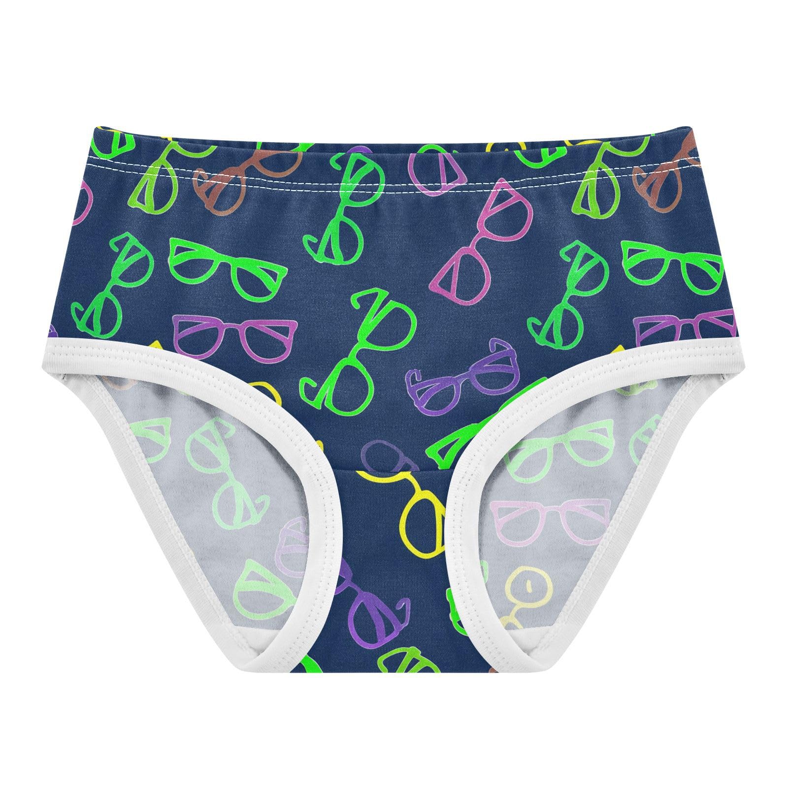 Glasses Blue Toddler Girlss Underwear 2T 2302221