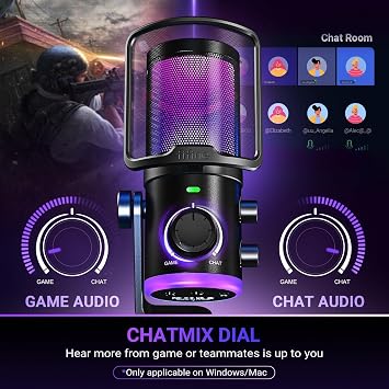FIFINE AM6T Gaming USB Condenser Mic for PC