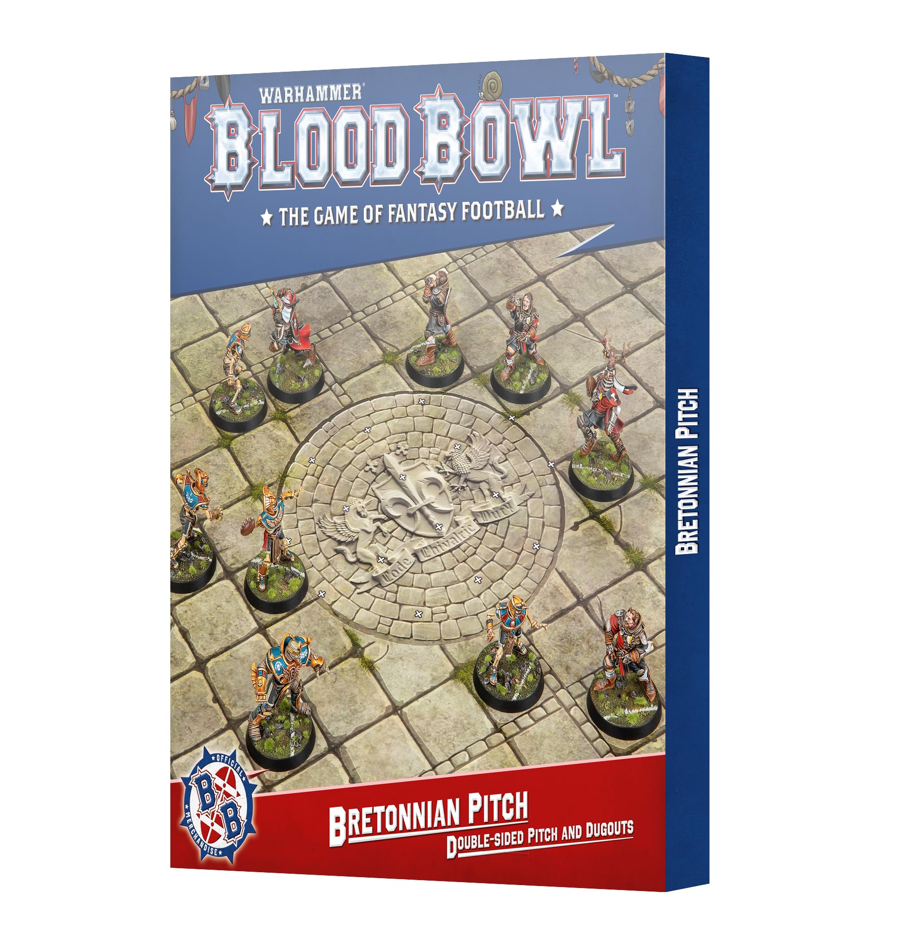 Blood Bowl : Bretonnian Team Pitch & Dugout - Warhammer - Games Workshop