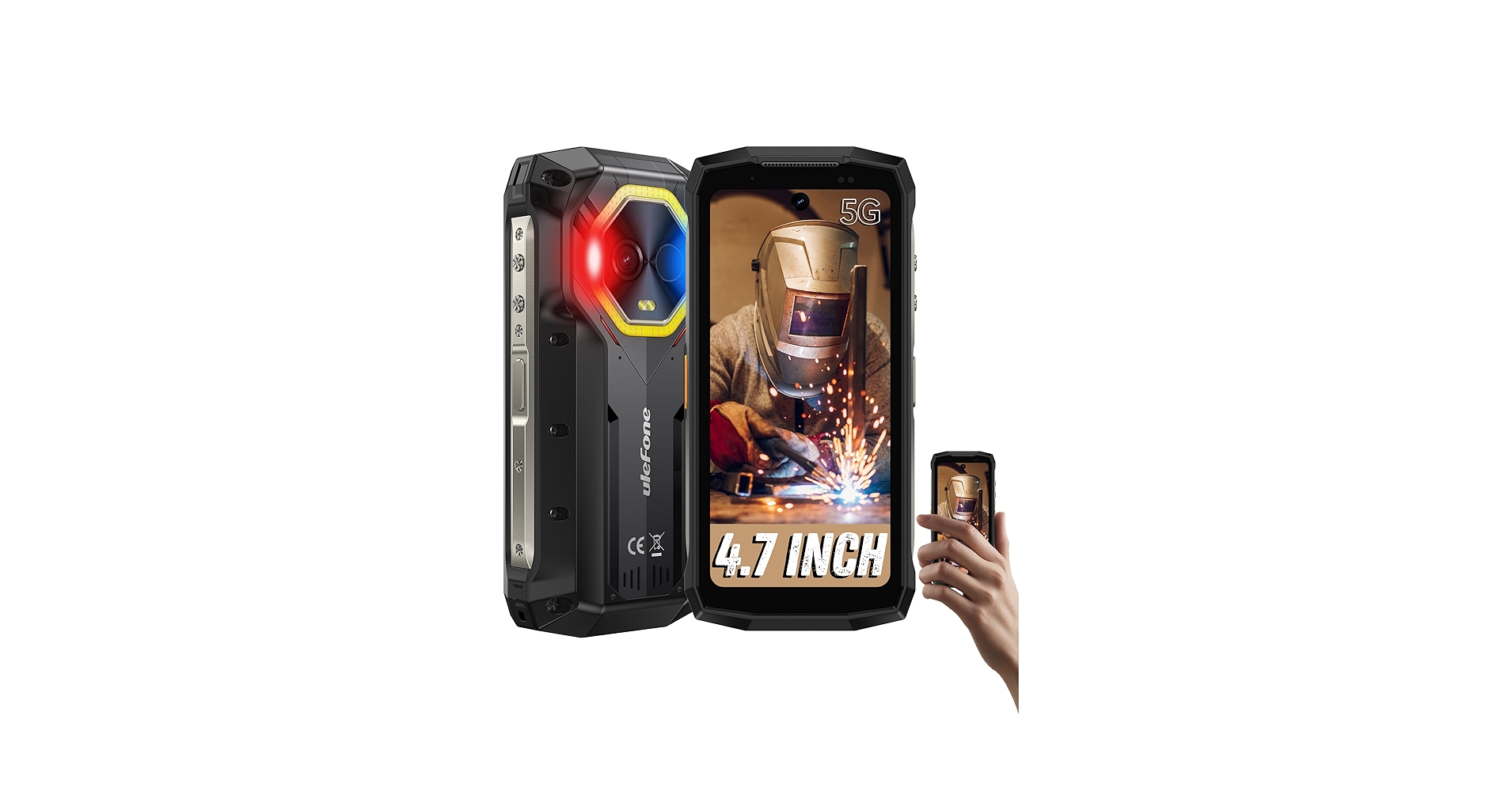 uleFone Armor Mini 20 Pro 本体 Ulefone Armor Mini 20 Pro 5G 6200mAh Night Vision Rugged